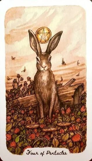 Five of Pentacles - Oak, Ash & Thorn Tarot - Adam Oehlers