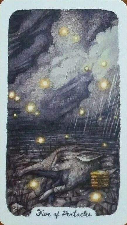 Three of Pentacles - Oak, Ash & Thorn Tarot - Adam Oehlers