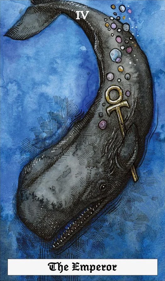 The Emperor - The Ocean Tarot Deck - Taylor Hultquist-Todd