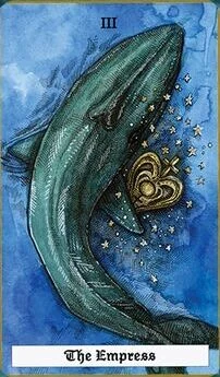 The Empress - The Ocean Tarot Deck - Taylor Hultquist-Todd