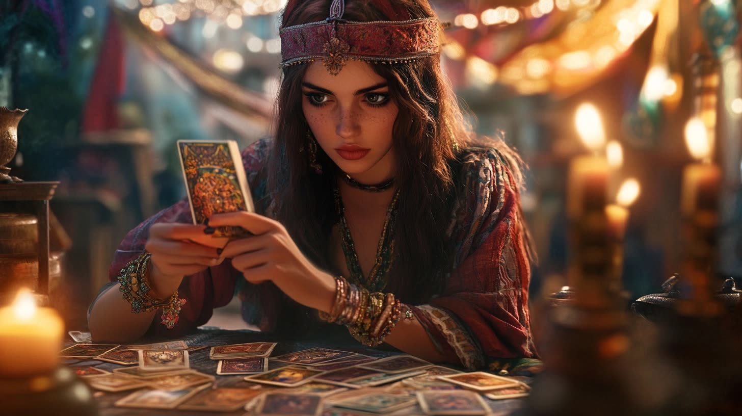Orica Tarot reader reviewing tarot decks for TarotFans.com