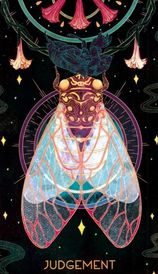 Judgment card from the Oriens Animal Tarot deck