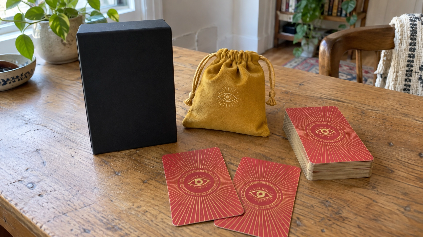 Original Madam Clara Tarot Deck by Rick Pomer review artwork