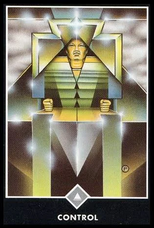 Control card from the Osho Zen Tarot deck