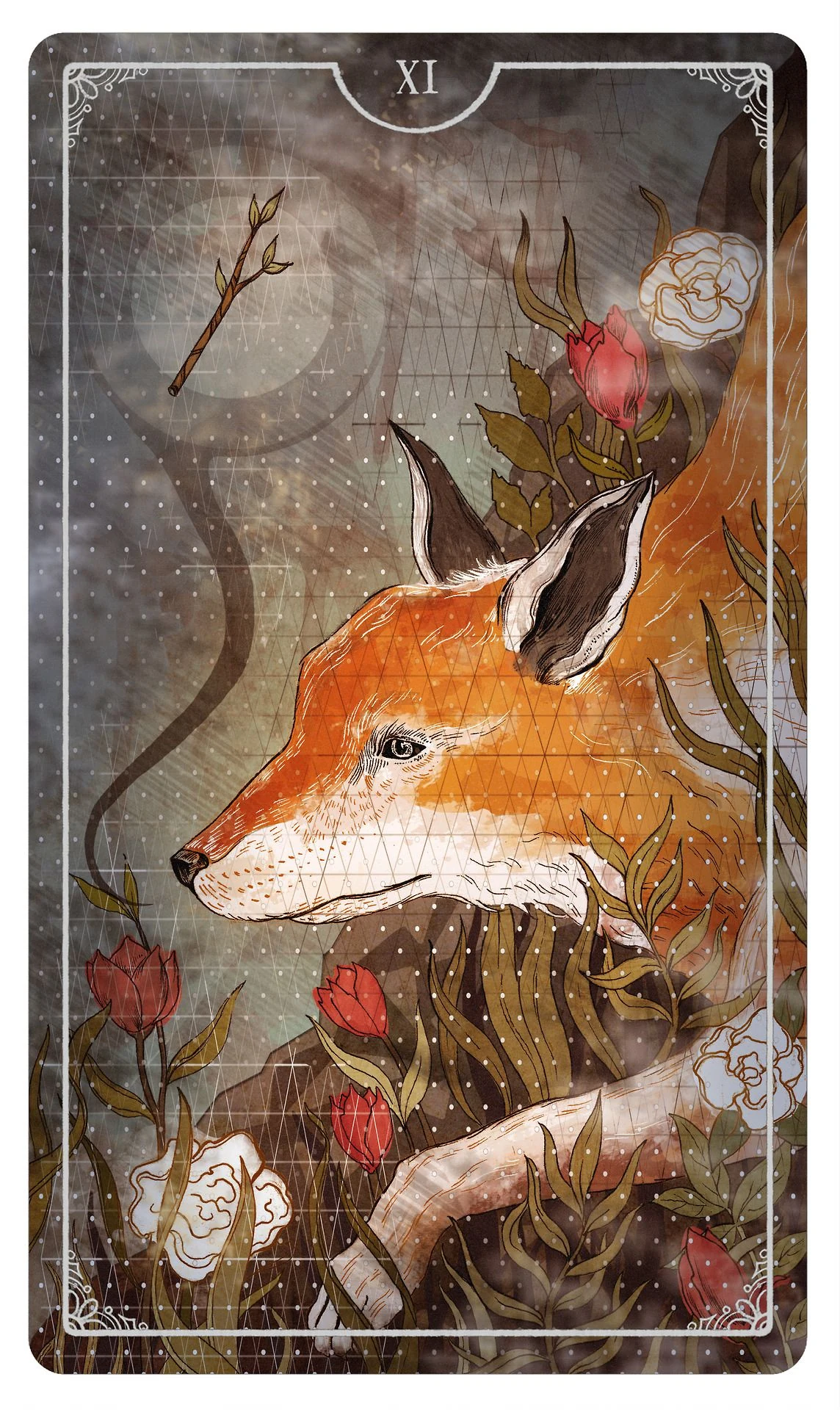 Page of Wands - Ostara Tarot - Molly Applejohn, Eden Cooke, Krista Gibbard, and Julia Iredale