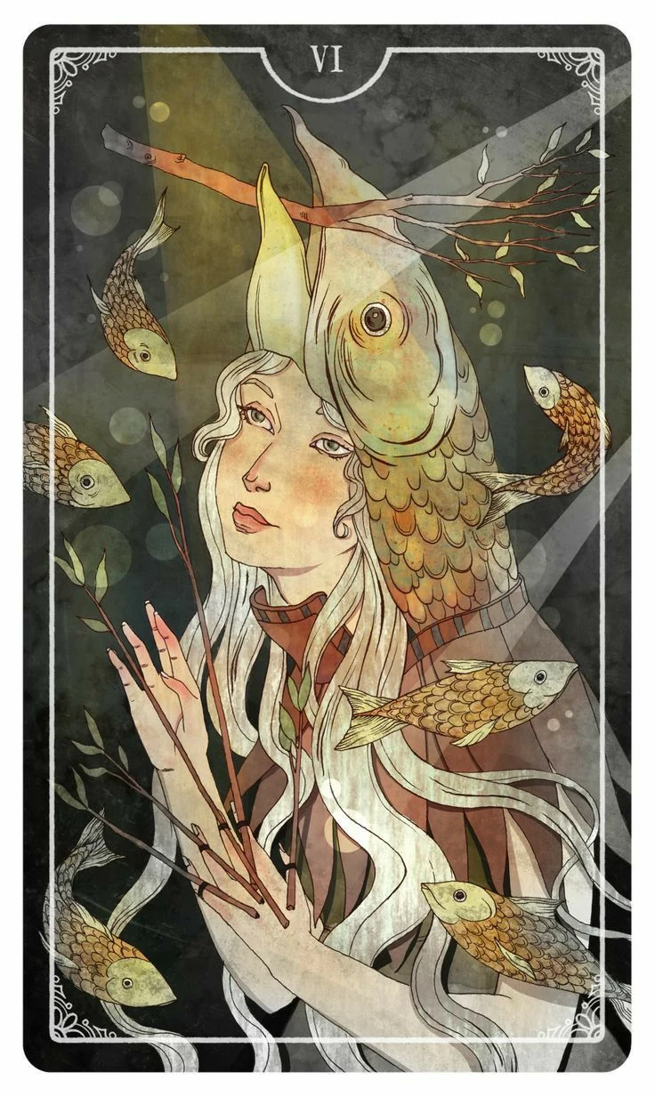Six of Wands - Ostara Tarot - Molly Applejohn, Eden Cooke, Krista Gibbard, and Julia Iredale