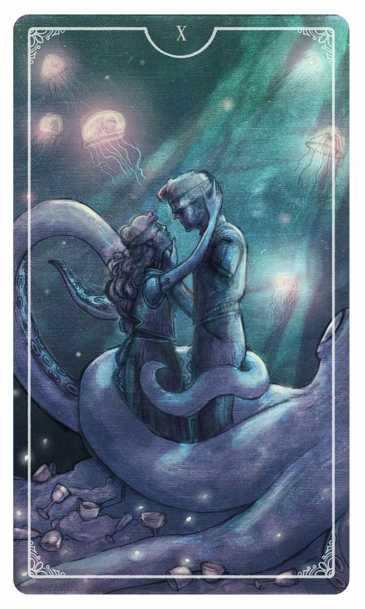 Ten of Cups - Ostara Tarot - Molly Applejohn, Eden Cooke, Krista Gibbard, and Julia Iredale