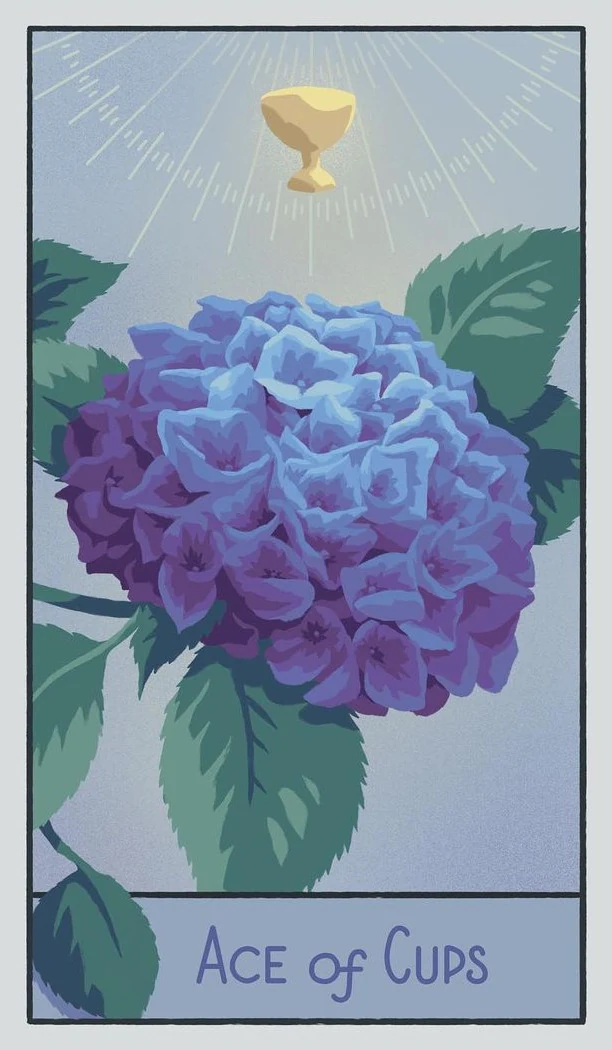 Ace of Cups - The Pacific Northwest Tarot - Brendan Marnell