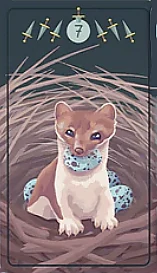 Seven of Swords - The Pacific Northwest Tarot - Brendan Marnell
