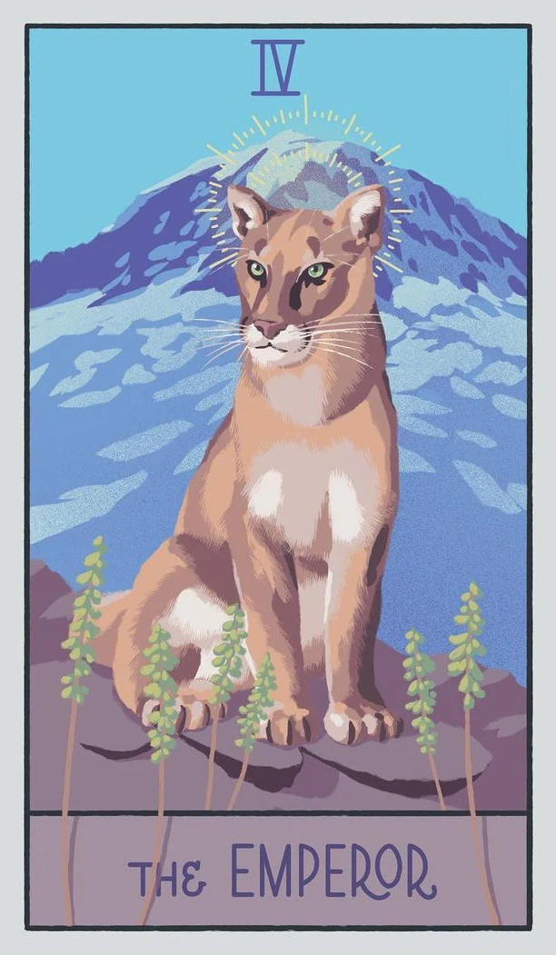 The Emperor - The Pacific Northwest Tarot - Brendan Marnell