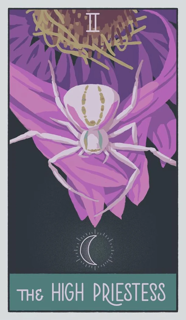 The High Priestess - The Pacific Northwest Tarot - Brendan Marnell