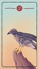 Two of Wands - The Pacific Northwest Tarot - Brendan Marnell
