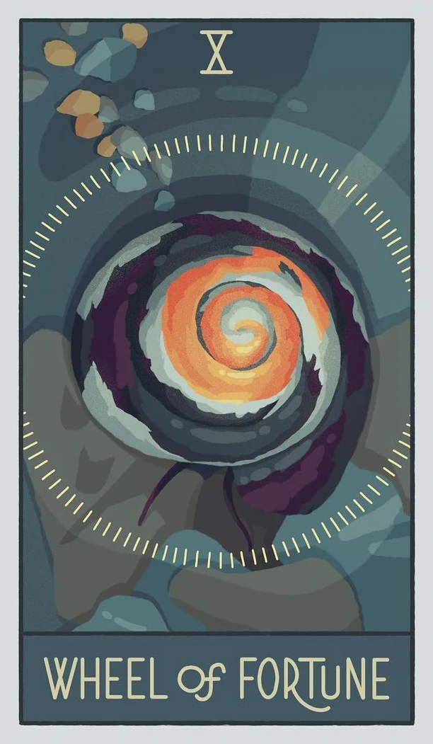 Wheel of Fortune - The Pacific Northwest Tarot - Brendan Marnell