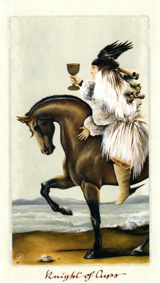 Knight of Cups — Pagan Otherworlds Tarot by Linnea Gits