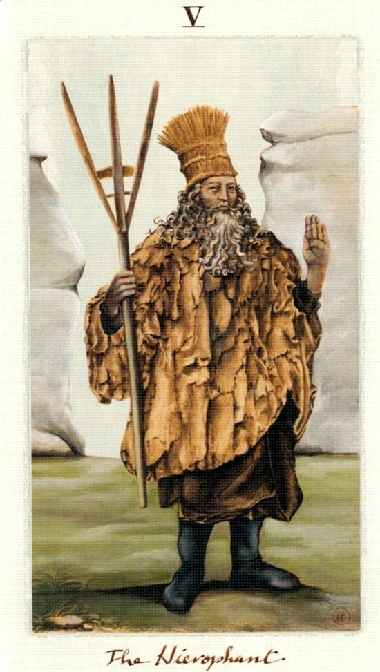 The Hierophant - Pagan Otherworlds Tarot - Linnea Gits