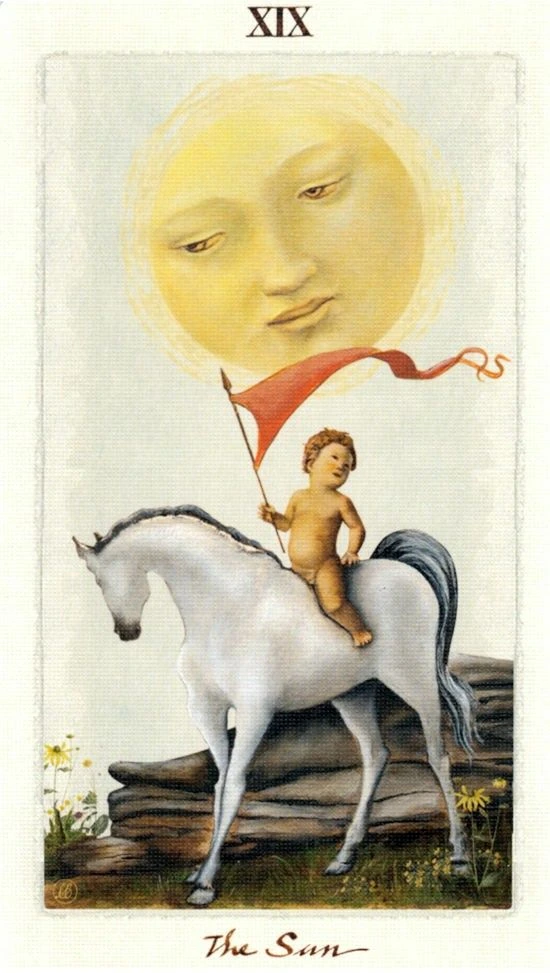 The Sun — Pagan Otherworlds Tarot by Linnea Gits
