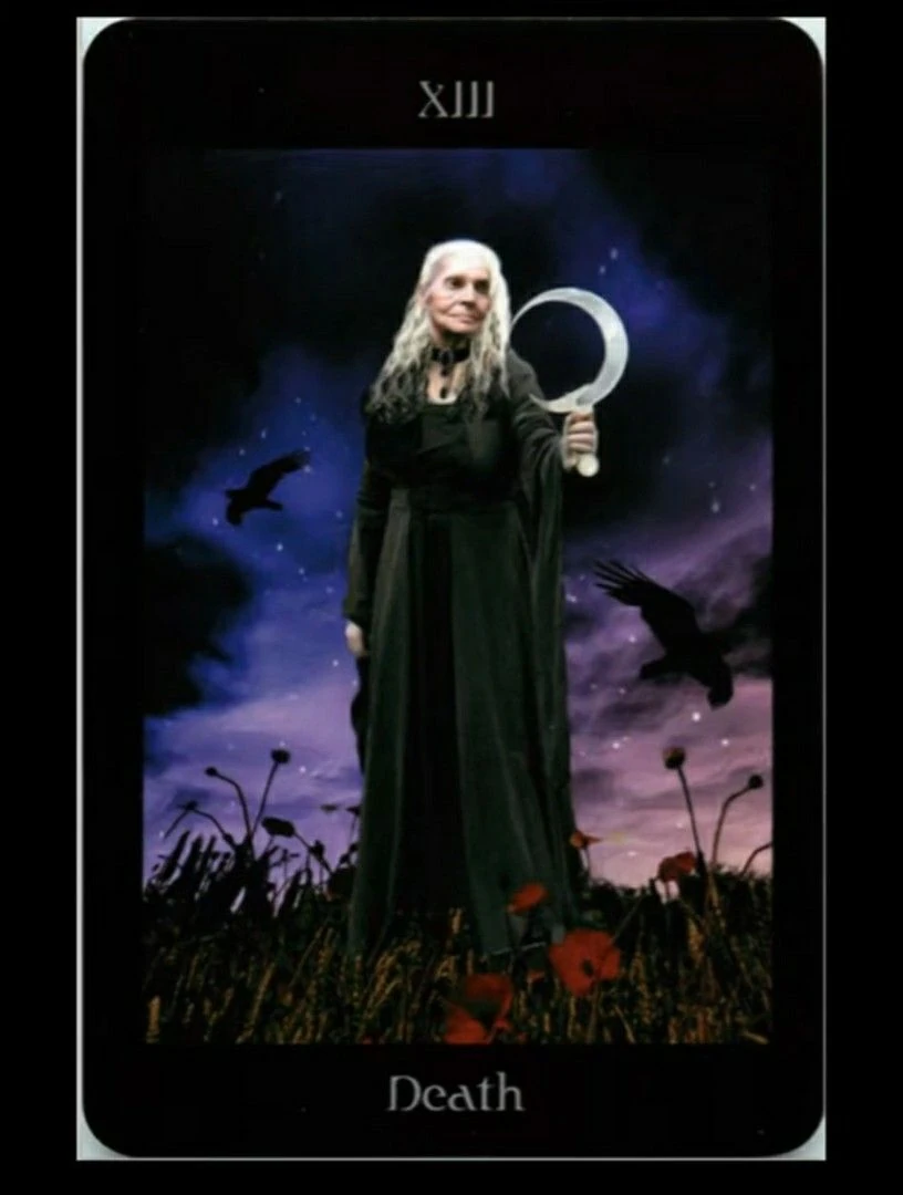 Death card from the Pagan Ways Tarot deck