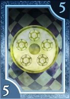 Five of Coins - Persona 3/4 Tarot Cards - ArtisticsMeasure