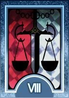 Justice - Persona 3/4 Tarot Cards - ArtisticsMeasure