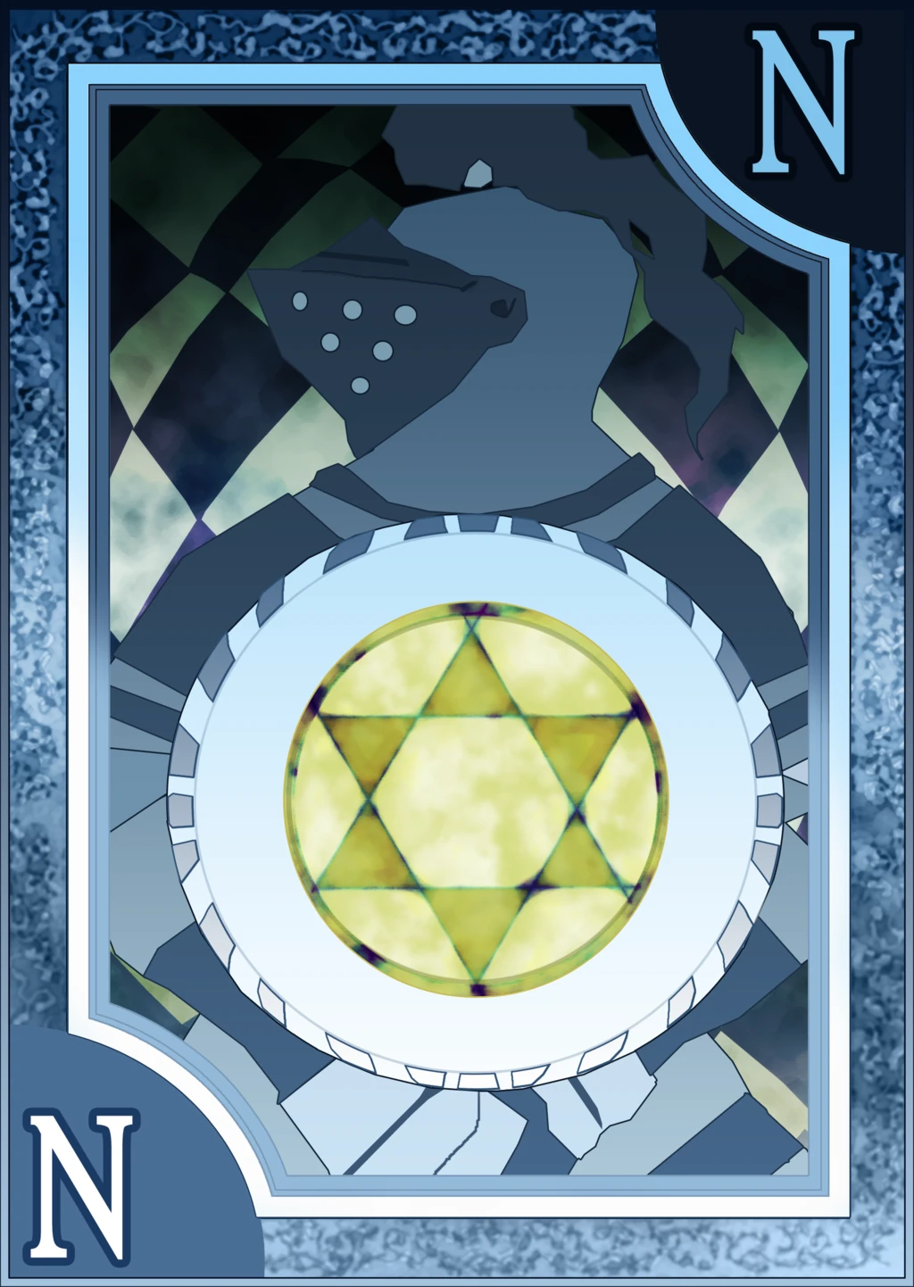 Knight of Coins - Persona 3/4 Tarot Cards - ArtisticsMeasure