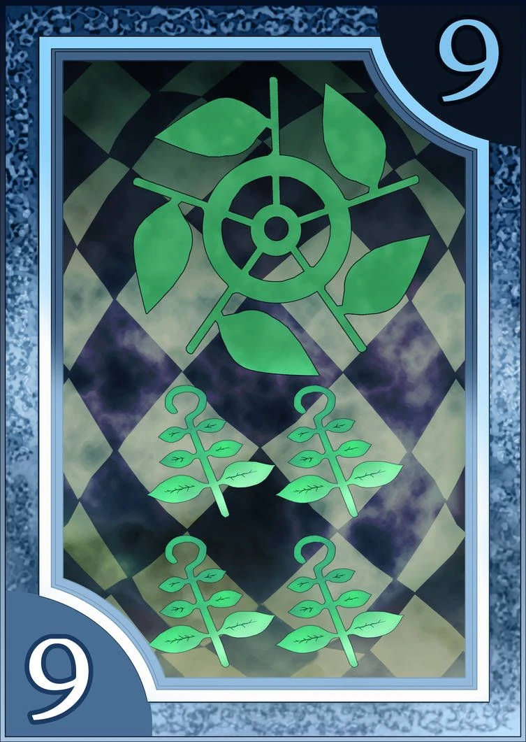 Nine of Wands - Persona 3/4 Tarot Cards - ArtisticsMeasure