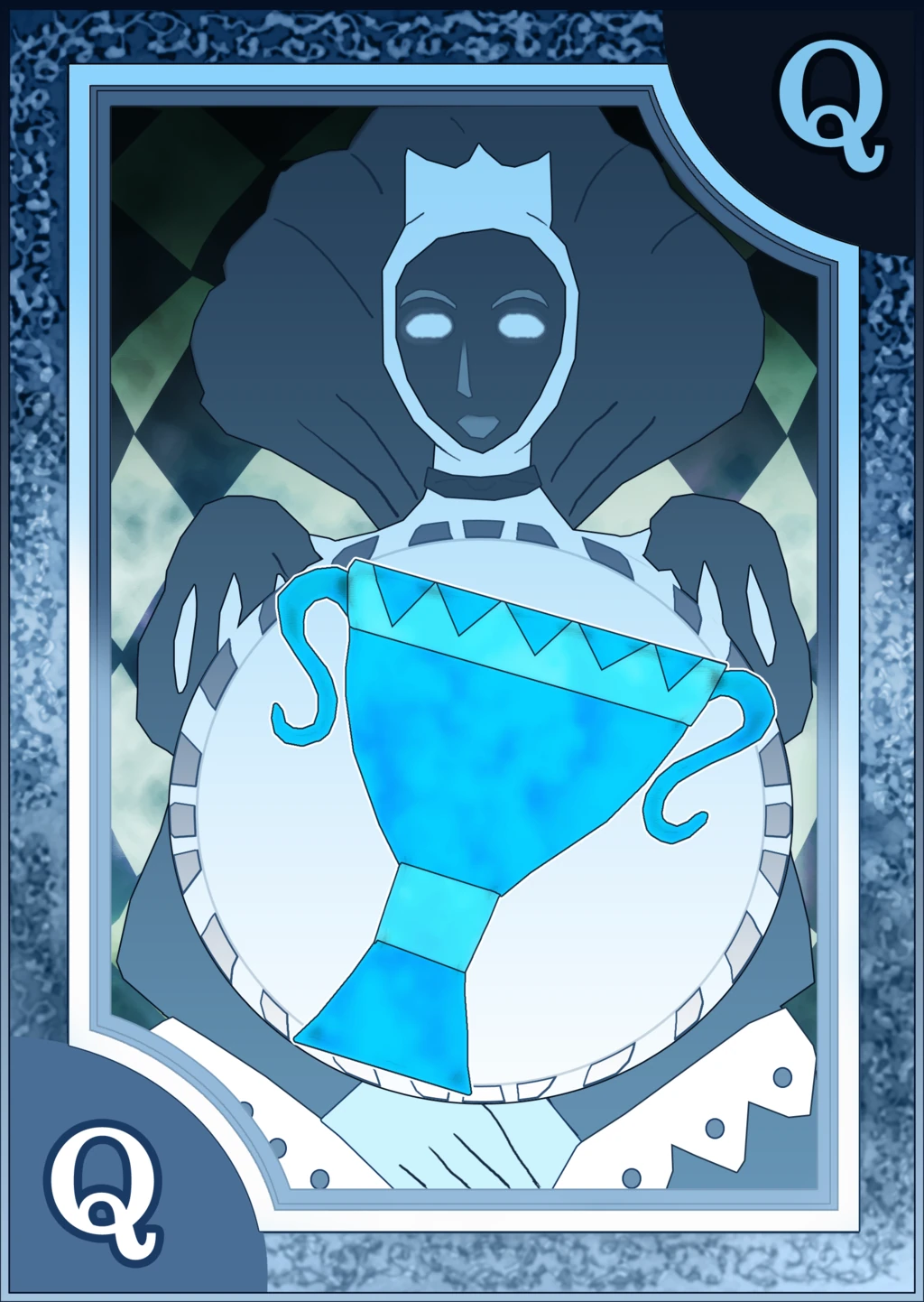 Queen of Cups - Persona 3/4 Tarot Cards - ArtisticsMeasure