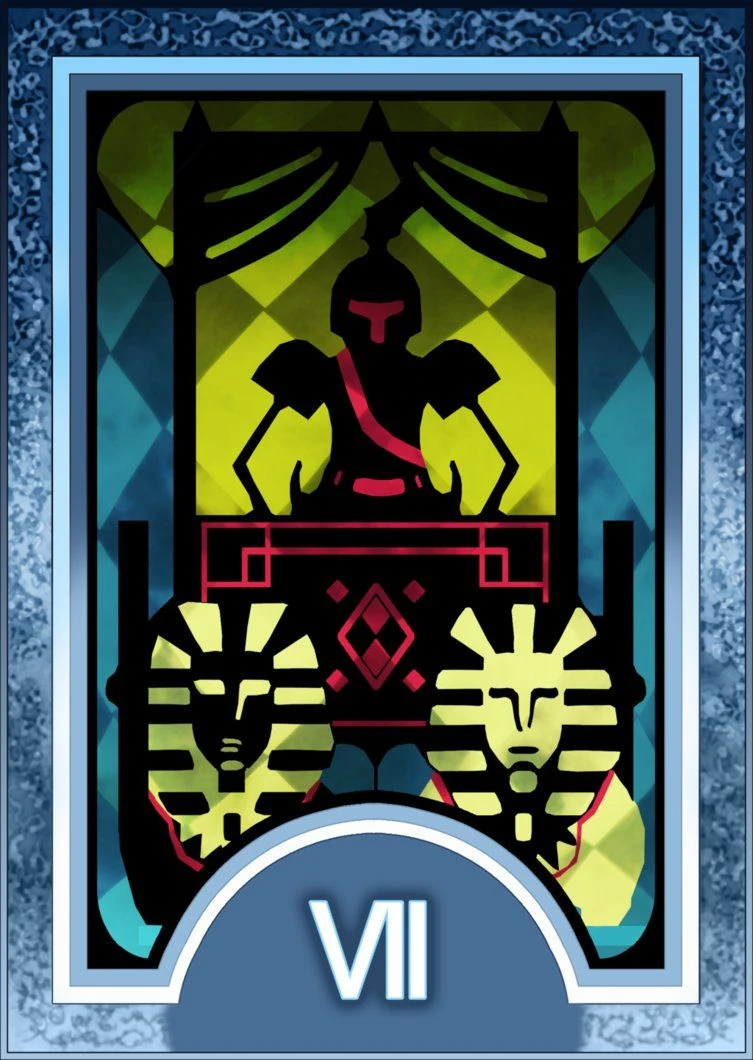 The Chariot - Persona 3/4 Tarot Cards - ArtisticsMeasure