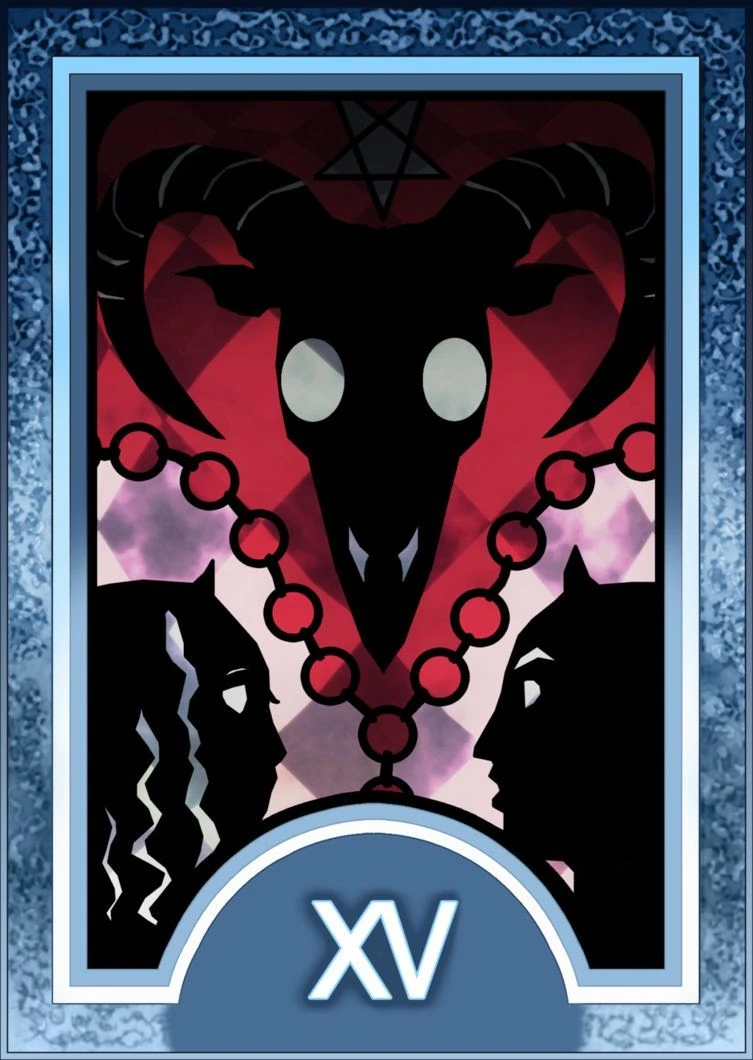 The Devil - Persona 3/4 Tarot Cards - ArtisticsMeasure
