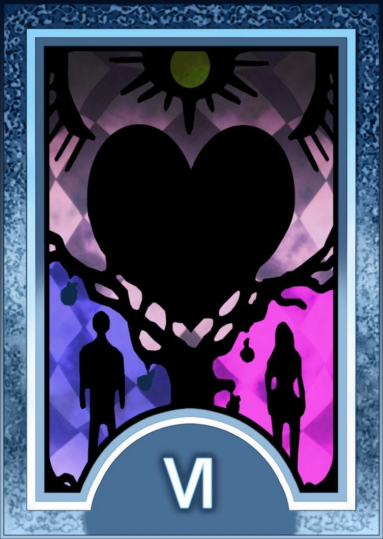 The Lovers - Persona 3/4 Tarot Cards - ArtisticsMeasure