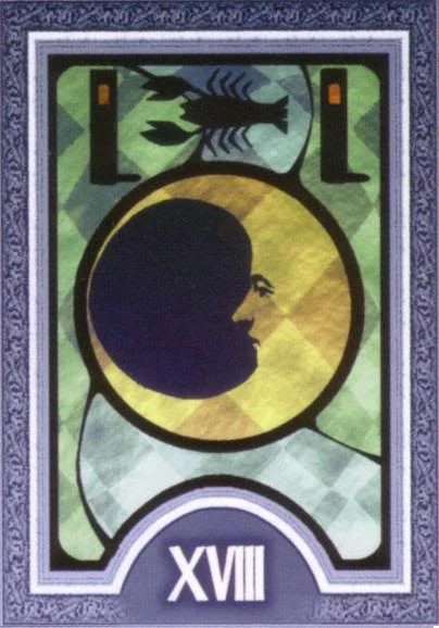 The Moon - Persona 3/4 Tarot Cards - ArtisticsMeasure