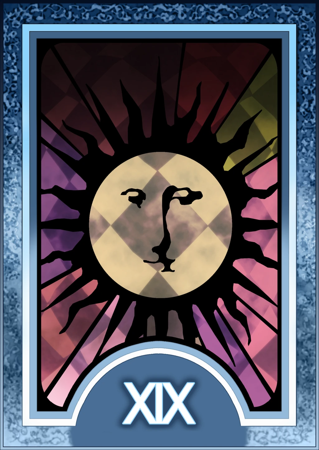 The Sun - Persona 3/4 Tarot Cards - ArtisticsMeasure