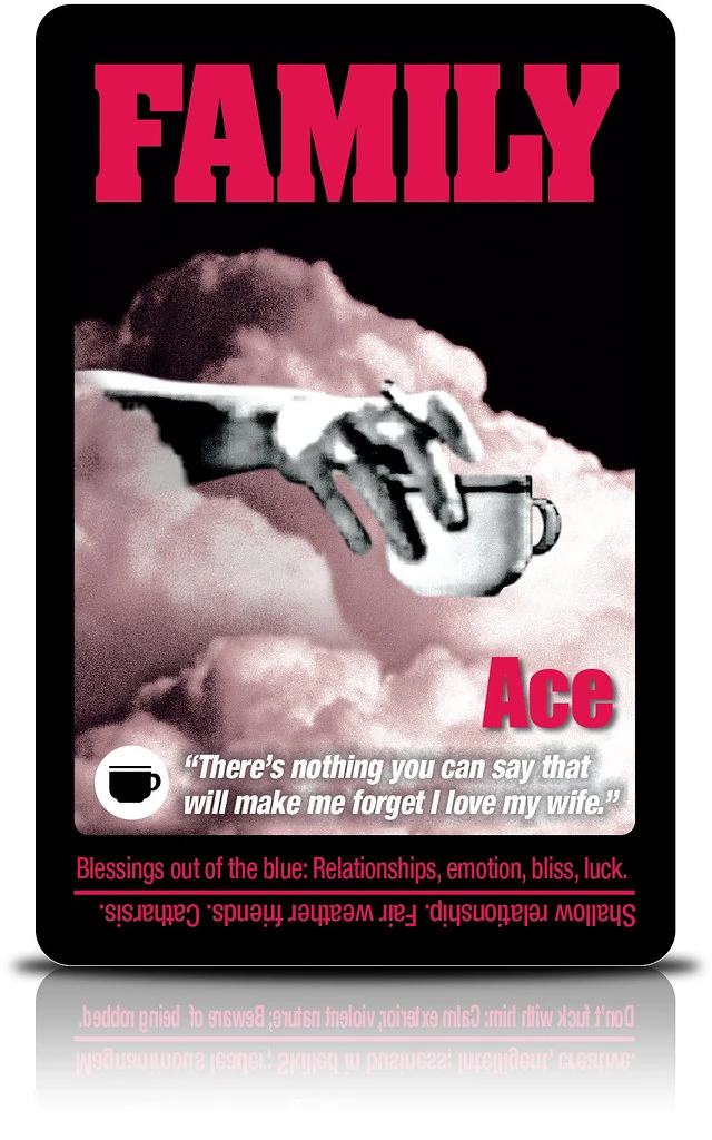 Ace of Cups - Pulp Fiction Tarot - Billy Ray Stephens