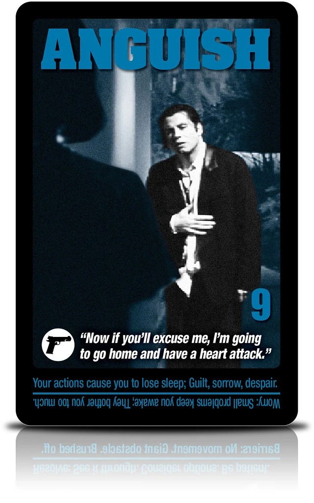 Nine of Swords - Pulp Fiction Tarot - Billy Ray Stephens