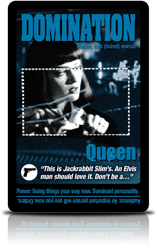 Queen of Swords - Pulp Fiction Tarot - Billy Ray Stephens