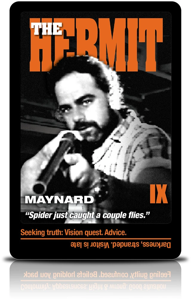 The Hermit - Pulp Fiction Tarot - Billy Ray Stephens