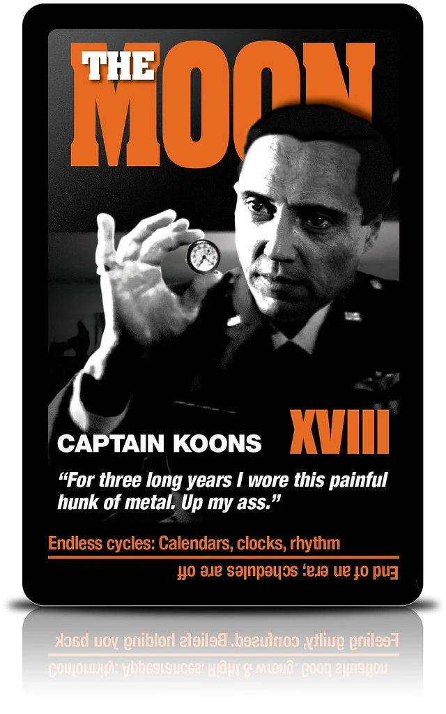 The Moon - Pulp Fiction Tarot - Billy Ray Stephens