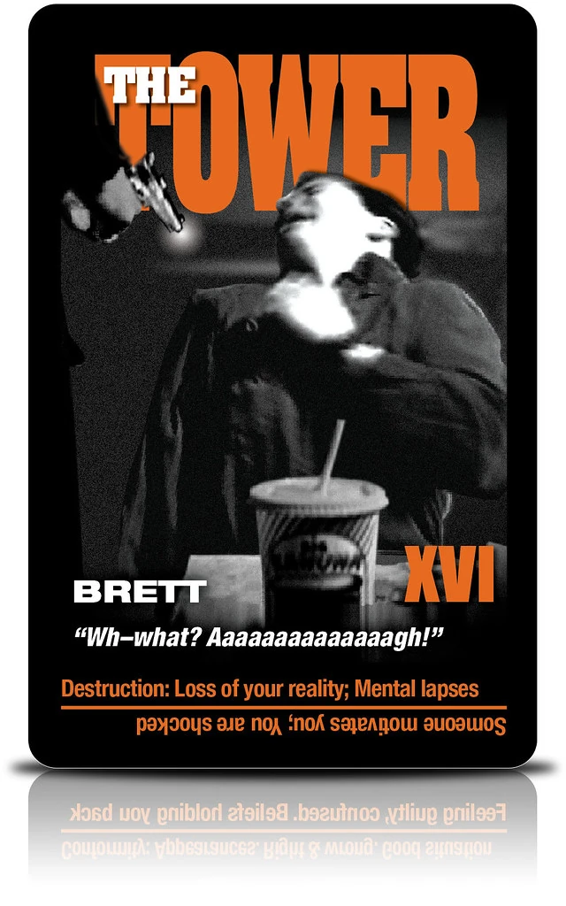 The Tower - Pulp Fiction Tarot - Billy Ray Stephens