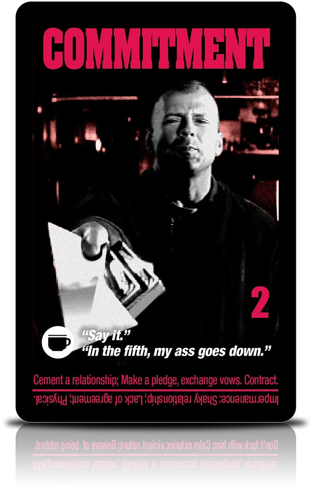 Two of Cups - Pulp Fiction Tarot - Billy Ray Stephens
