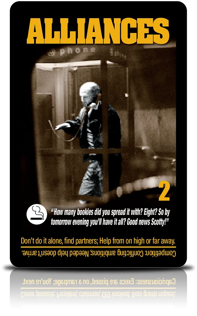 Two of Rods - Pulp Fiction Tarot - Billy Ray Stephens