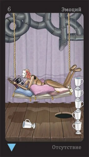 Six of Emotions - Puppet Theatre Tarot - Maria Kurara