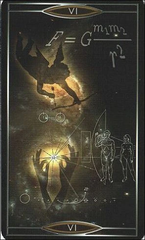 The Lovers - Quantum Tarot Version 2.0 - Tarot Deck by Kay Stopforth and Christopher Butler