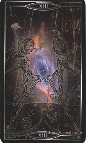 Death - Quantum Tarot Version 2.0 - Tarot Deck by Kay Stopforth and Christopher Butler