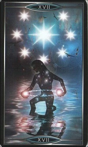 The Star - Quantum Tarot Version 2.0 - Tarot Deck by Kay Stopforth and Christopher Butler