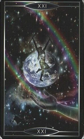 The World - Quantum Tarot Version 2.0 - Tarot Deck by Kay Stopforth and Christopher Butler