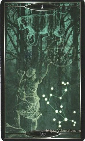 Page of Pentacles - Quantum Tarot Version 2.0 - Tarot Deck by Kay Stopforth and Christopher Butler