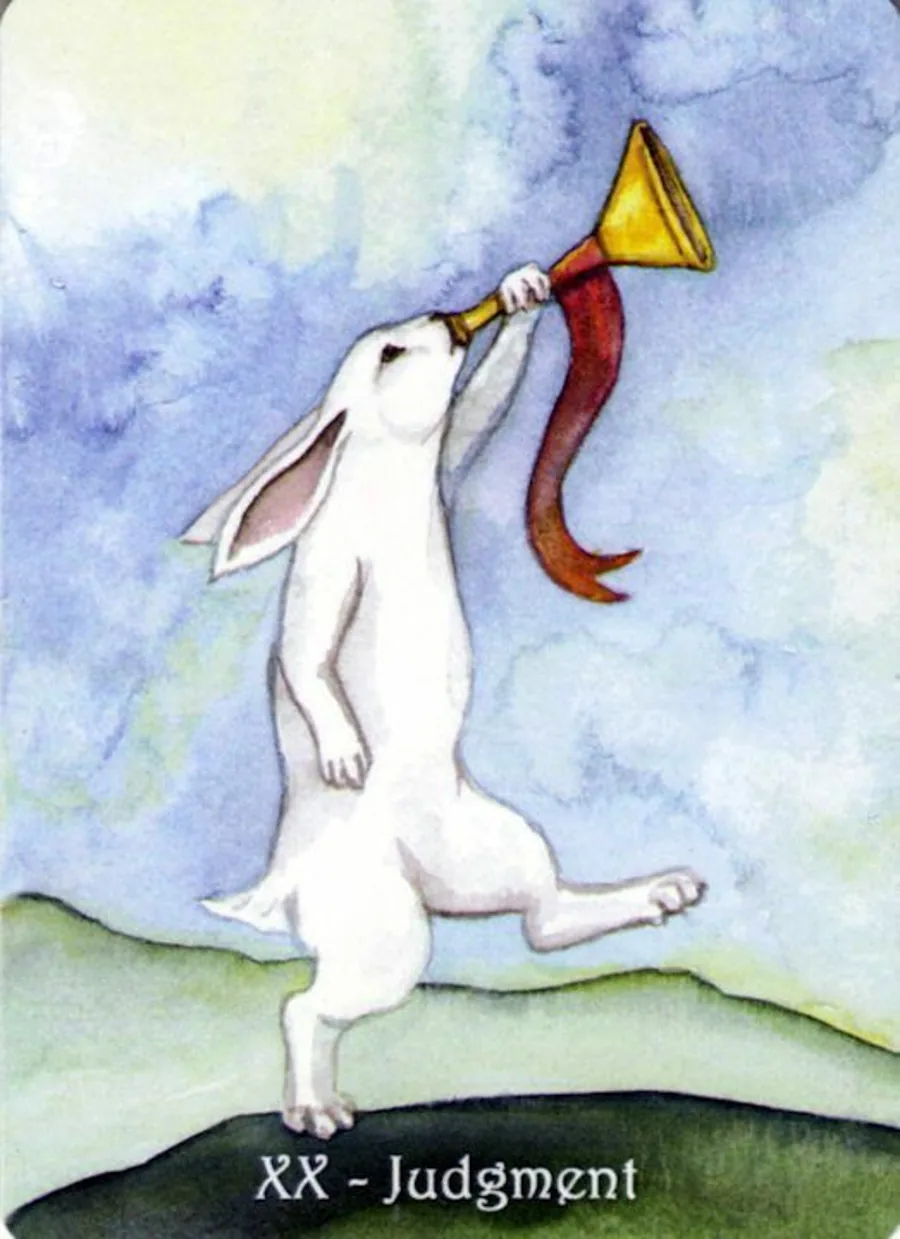 Source order card 01 card from the The Rabbit Tarot deck