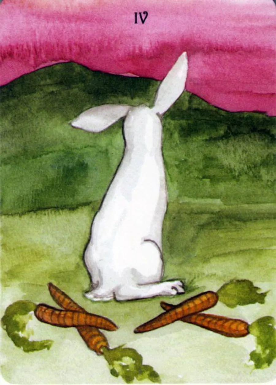 - Card from The Rabbit Tarot Deck card from the The Rabbit Tarot deck