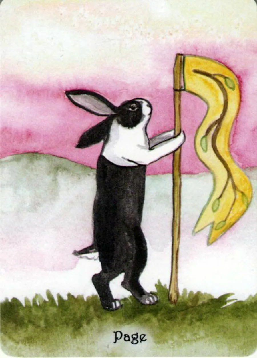 - Card from The Rabbit Tarot Deck card from the The Rabbit Tarot deck
