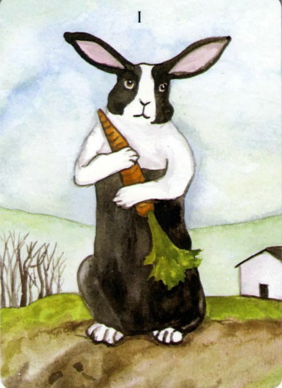 - Card from The Rabbit Tarot Deck card from the The Rabbit Tarot deck