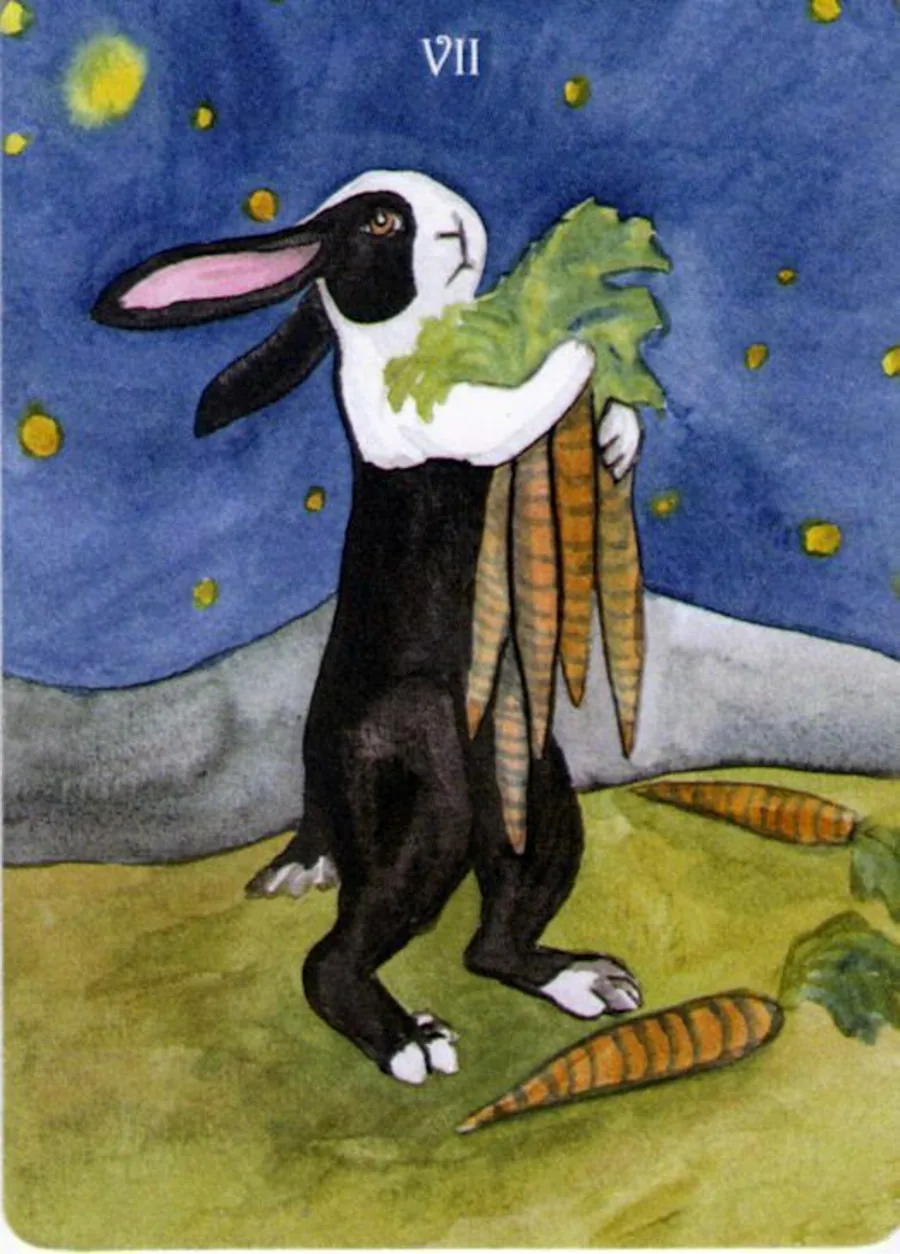 - Card from The Rabbit Tarot Deck card from the The Rabbit Tarot deck